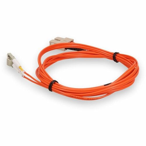 AddOn Fiber Optic Duplex Patch Network Cable - 16.4 ft Fiber Optic Network Cable