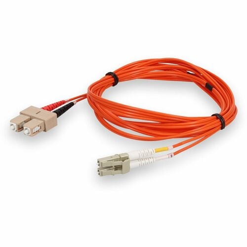 AddOn Fiber Optic Duplex Patch Network Cable - 16.4 ft Fiber Optic Network Cable