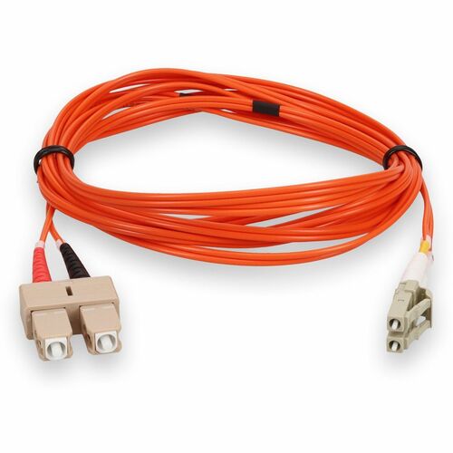 AddOn Fiber Optic Duplex Patch Network Cable - 16.4 ft Fiber Optic Network Cable