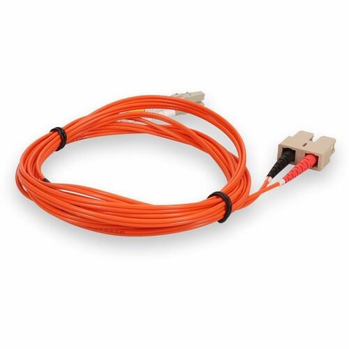 AddOn Fiber Optic Duplex Patch Network Cable - 16.4 ft Fiber Optic Network Cable
