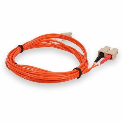 AddOn Fiber Optic Duplex Patch Network Cable - 16.4 ft Fiber Optic Network Cable