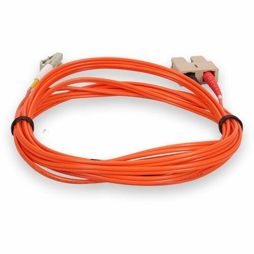 AddOn Fiber Optic Duplex Patch Network Cable - 16.4 ft Fiber Optic Network Cable