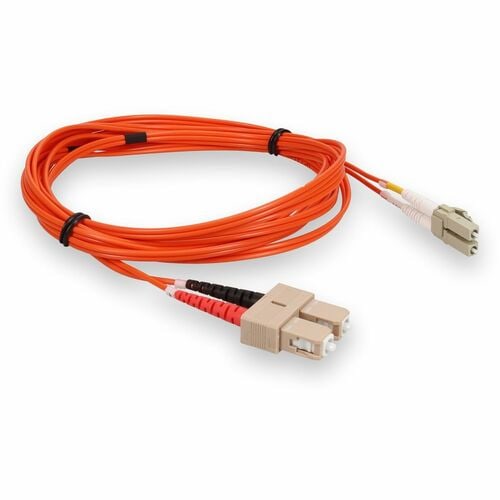AddOn Fiber Optic Duplex Patch Network Cable - 16.4 ft Fiber Optic Network Cable
