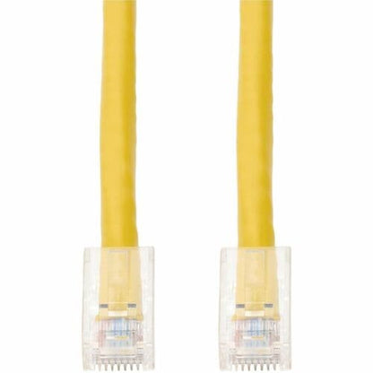 Câble Ethernet Cat. 5E en PVC jaune AddOn 4 pi (1,22 m) non gainé RJ-45 M/M