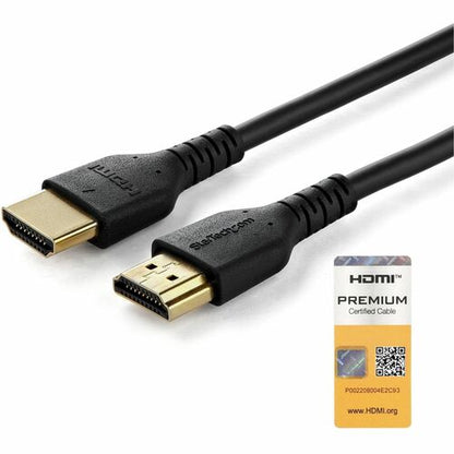 Câble HDMI 2.0 certifié premium StarTech.com avec Ethernet (1 m)