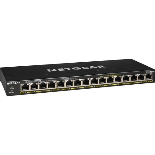 16PORT GIG UNMANAGED POE+ WITH FLEXPOE 183W