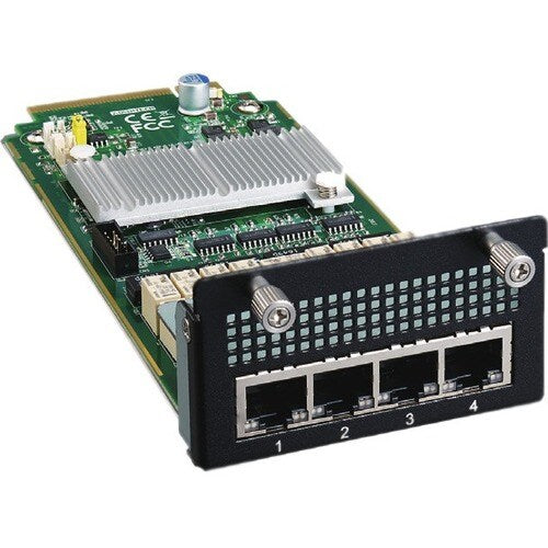 Advantech 4 puertos 1GbE RJ45 tipo tornillo de mariposa - Para redes de datos
