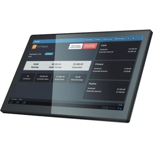 Monitor LED Advantech Avalo USC-M3G-BST00 de 12" WXGA - 16:9 - Negro - 11,6"