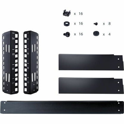 StarTech.com 4U 19" Desktop Open Frame Rack - 2-Post Free-Standing Net