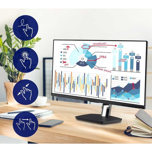 Monitor táctil LCD ViewSonic TD2455 de 24" - 16:9 - 6 ms