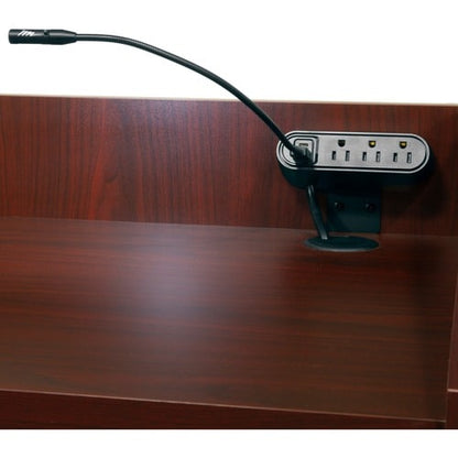 Centre d'alimentation de bureau Wiremold - Noir
