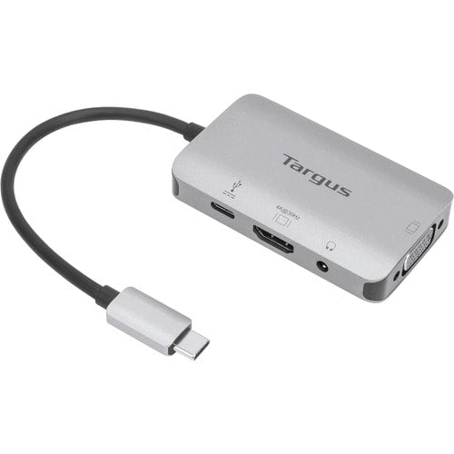 Adaptador de vídeo único USB-C de Targus con paso PD de 100 W