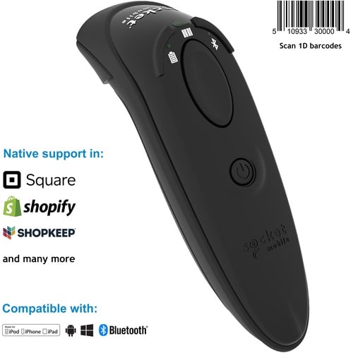 Socket Mobile DuraScan® D730, lecteur de codes-barres laser, noir - Connectivité sans fil