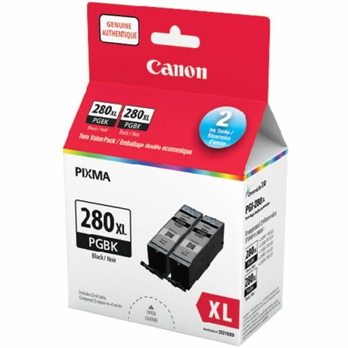 Cartucho de tinta de inyección original Canon PGI-280XL - Paquete doble -