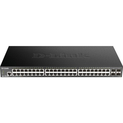CONMUTADOR GBE DE 48 PUERTOS ADMINISTRADO INTELIGENTEMENTE SERIE 1250 + 4 SFP+ 10G