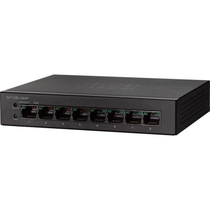 SF110D-08HP CONMUTADOR DE ESCRITORIO DE 8 PUERTOS 10/100 POE REMANUFACTURADO
