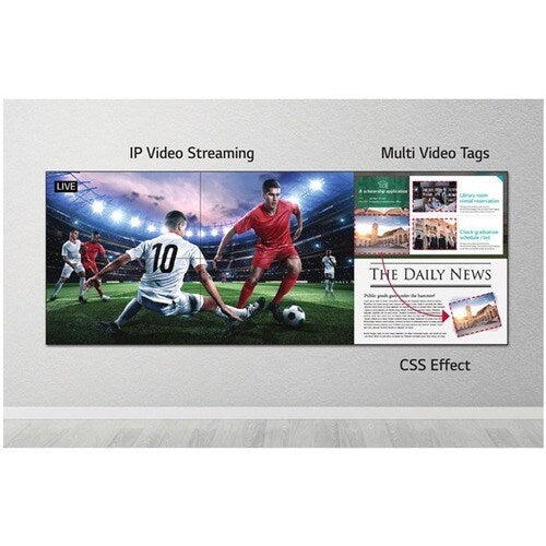 Écran d'affichage numérique LG 49VH7E-A - 49" (1 244,60 mm) LCD