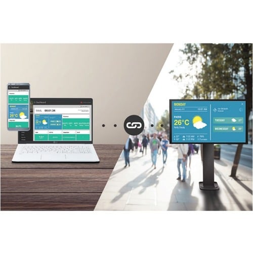 Écran d'affichage numérique LG 55XE4F-M - 55" (1397 mm) LCD