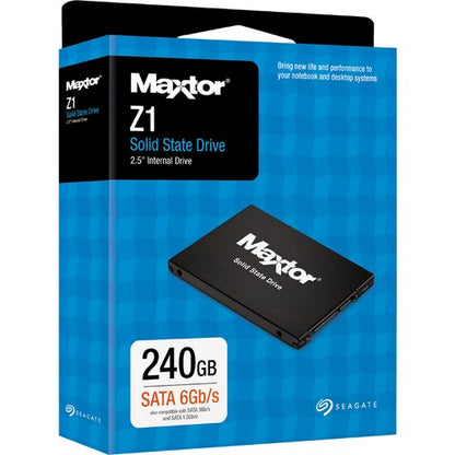 Disque SSD MAXTOR Z1 MULTI10 240 To, 2,5 secondes, vitesse de rotation maximale