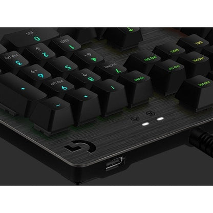 Teclado mecánico para juegos Logitech G513 CARBON LIGHTSYNC RGB con GX