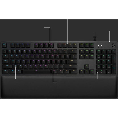 Teclado mecánico para juegos G513 CARBON LIGHTSYNC RGB con GX MULTI 4