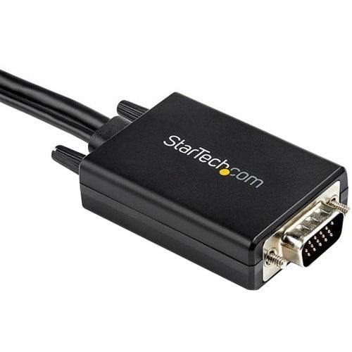 Câble convertisseur VGA vers HDMI StarTech.com de 2 m avec prise en charge audio USB