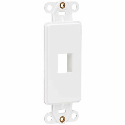 Tripp Lite by Eaton Center Plate Insert, Decora Style - Vertical, 1 Po