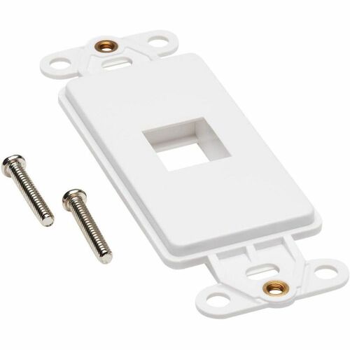 Tripp Lite by Eaton Center Plate Insert, Decora Style - Vertical, 1 Po