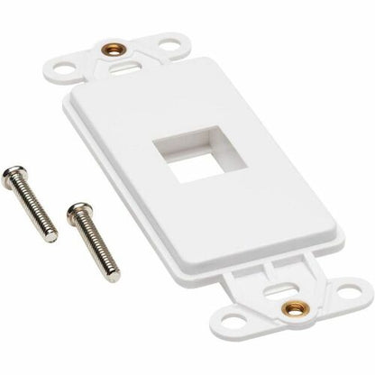 Tripp Lite by Eaton Center Plate Insert, Decora Style - Vertical, 1 Po