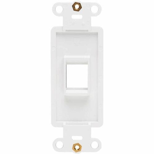 Tripp Lite by Eaton Center Plate Insert, Decora Style - Vertical, 1 Po