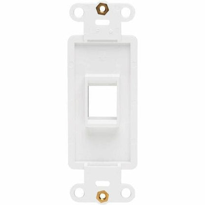 Tripp Lite by Eaton Center Plate Insert, Decora Style - Vertical, 1 Po