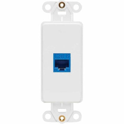Tripp Lite by Eaton Center Plate Insert, Decora Style - Vertical, 1 Po