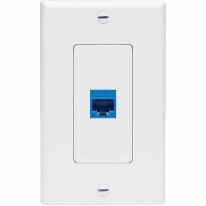 Tripp Lite by Eaton Center Plate Insert, Decora Style - Vertical, 1 Po