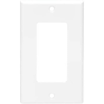 Tripp Lite by Eaton Single-Gang Faceplate, Decora Style - Vertical, Wh