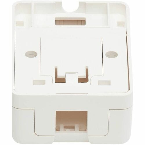 Tripp Lite by Eaton Surface-Mount Box for Keystone Jack - 1 Port, Whit
