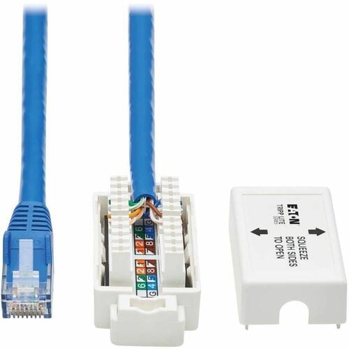Tripp Lite by Eaton Cat6a Keystone Jack Cable Assembly