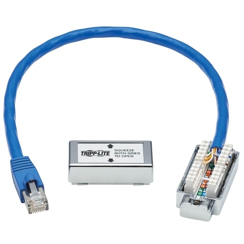 Tripp Lite by Eaton Cat6a Junction Box Cable Assembly