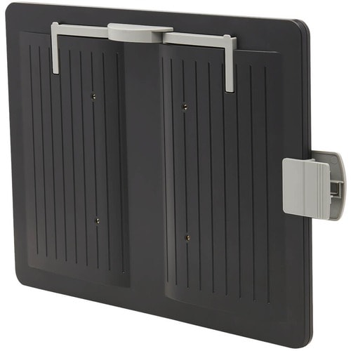 TABLEAU BLANC MAGNÉTIQUE EFFAÇABLE À SEC AVEC SUPPORT 3 MARQUEURS CADRE NOIR