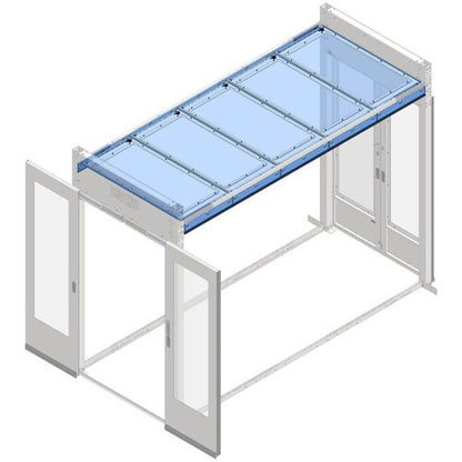 ROOF PANEL KIT FOR HOT/COLD AISLE CONTAINMENT SYSTEM 750MM RACK