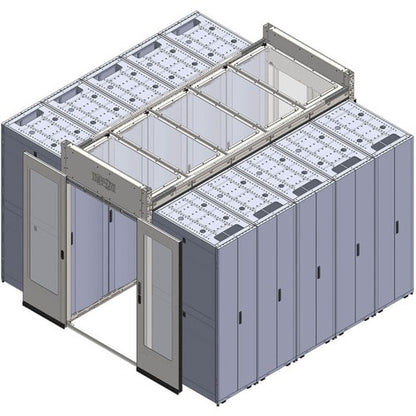 Kit de puerta doble corrediza Tripp Lite de Eaton para contenedor de pasillo frío/caliente