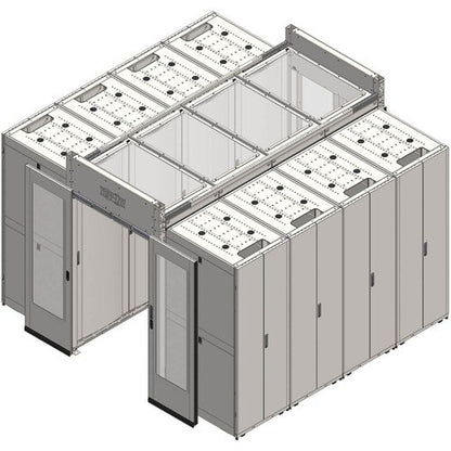 Kit de puerta doble corrediza Tripp Lite de Eaton para contenedor de pasillo frío/caliente