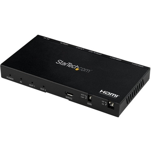 DIVISOR HDMI 2 PUERTOS HDMI 2.0 4K 60HZ CON ESCALADOR SONIDO 7.1