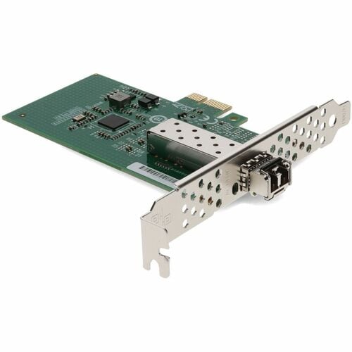 Carte d'interface réseau PCIe 2.0 x1 à port SFP ouvert unique AddOn 1 Gbps avec 1 000 Base