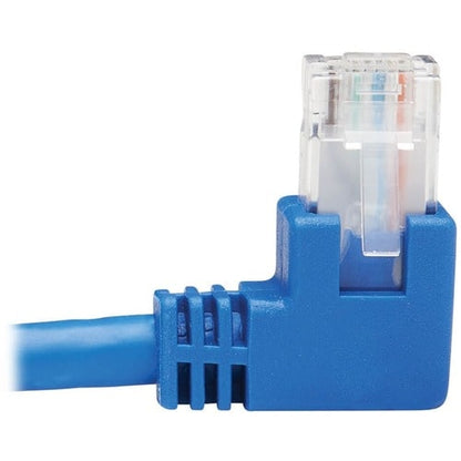 Tripp Lite by Eaton N204-015-BL-RA Right-Angle Cat6 Ethernet Cable - 15 ft., M/M