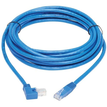 Tripp Lite by Eaton N204-015-BL-RA Right-Angle Cat6 Ethernet Cable - 15 ft., M/M