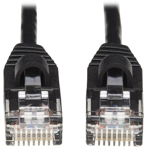 Cable de conexión de red UTP delgado moldeado sin enganches Cat6a 10G de Tripp Lite by Eaton (M/M)