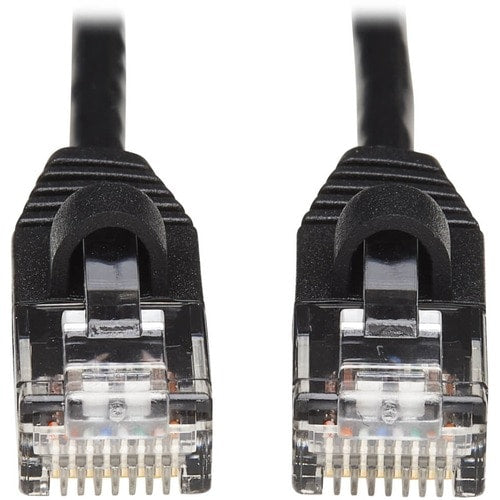 Cable de conexión de red UTP delgado moldeado sin enganches Cat6a 10G de Tripp Lite by Eaton (M/M)