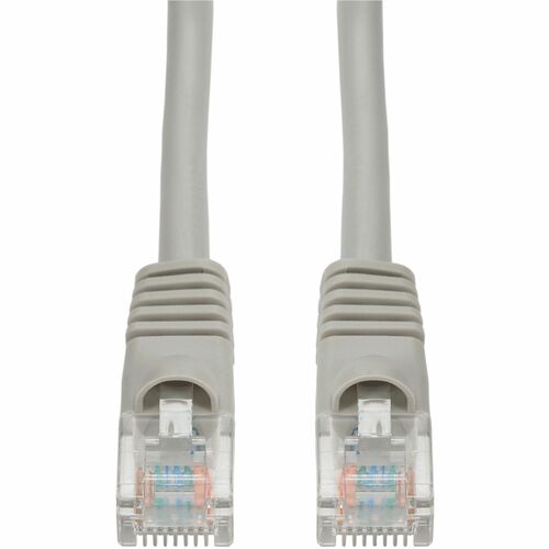 Câble Ethernet Cat. 6 en PVC gris AddOn de 6 po avec gaine à bulles anti-accroc RJ-45 M/M - 6 po (152