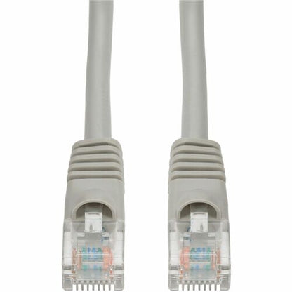 Câble Ethernet Cat. 6 en PVC gris AddOn de 6 po avec gaine à bulles anti-accroc RJ-45 M/M - 6 po (152