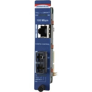 Convertidor de medios modular deslizable Advantech de 10/100 Mbps a fibra